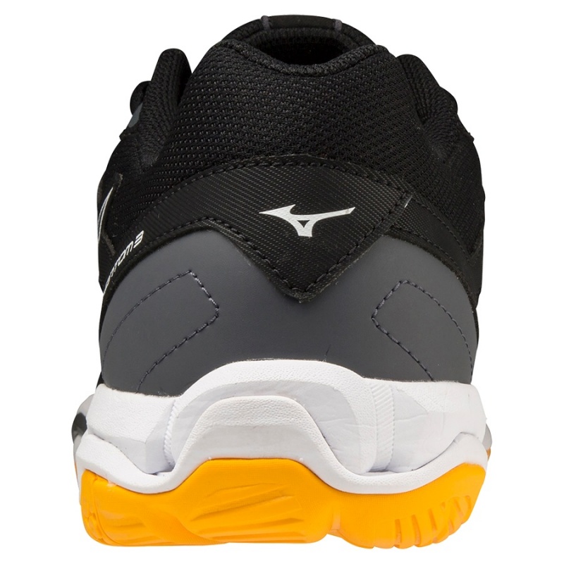 Mizuno Wave Phantom 3 Håndboldsko Dame Sort Hvide | Danmark M9861HZ