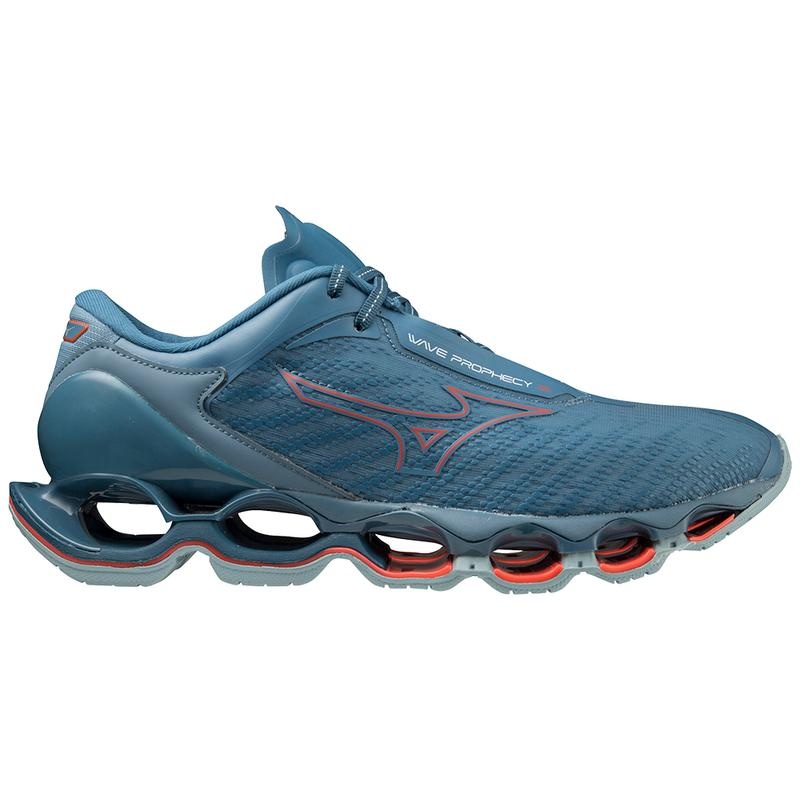 Mizuno Wave Prophecy 12 Løbesko Herre Blå | Danmark M3159LJ