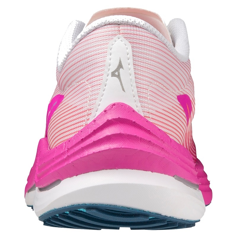 Mizuno Wave Rebellion Flash Løbesko Dame Hvide Sølv | Danmark M3582OC