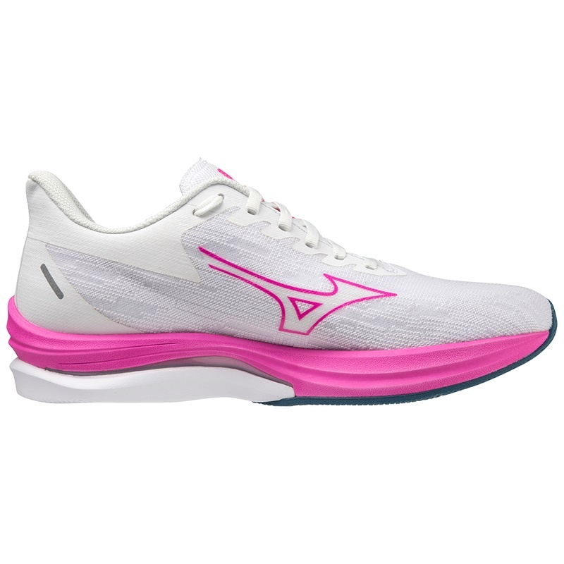 Mizuno Wave Rebellion Sonic Løbesko Dame Hvide Blå | Danmark M0651IF