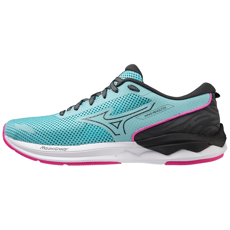 Mizuno Wave Revolt 3 Løbesko Dame Brune Sort | Danmark M1089JG