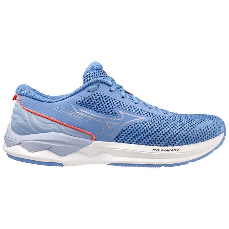 Mizuno Wave Revolt 3 Løbesko Dame Sølv | Danmark M0378HW