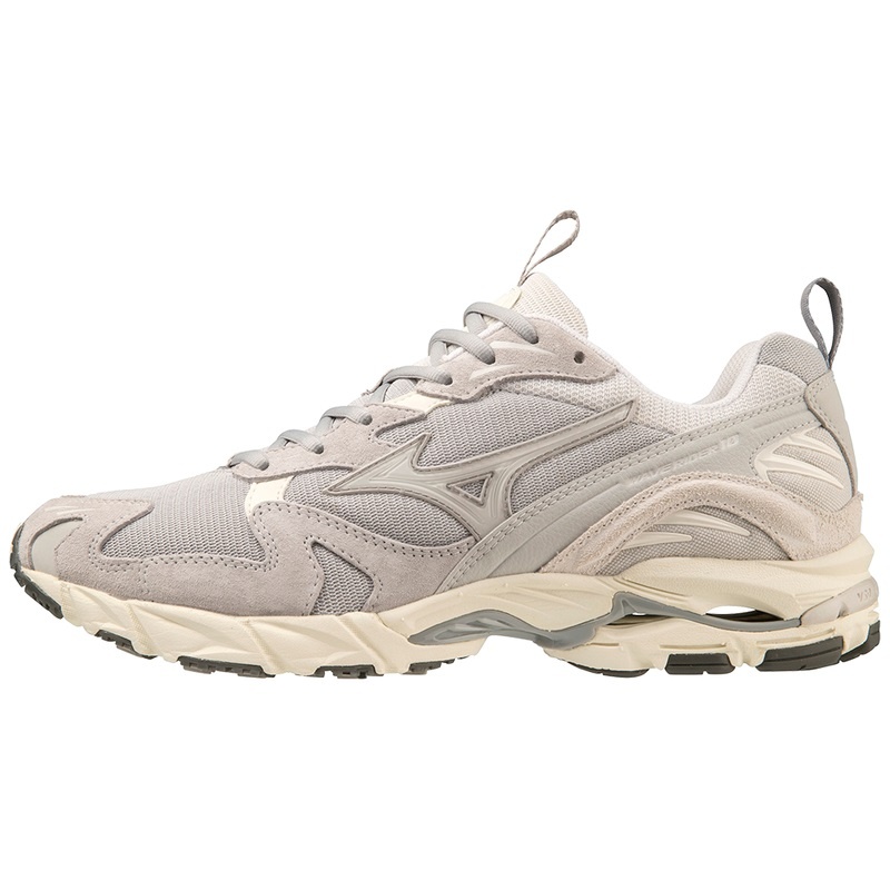 Mizuno Wave Rider 10 Premium Sneakers Dame Hvide Hvide Brune | Danmark M1268KB