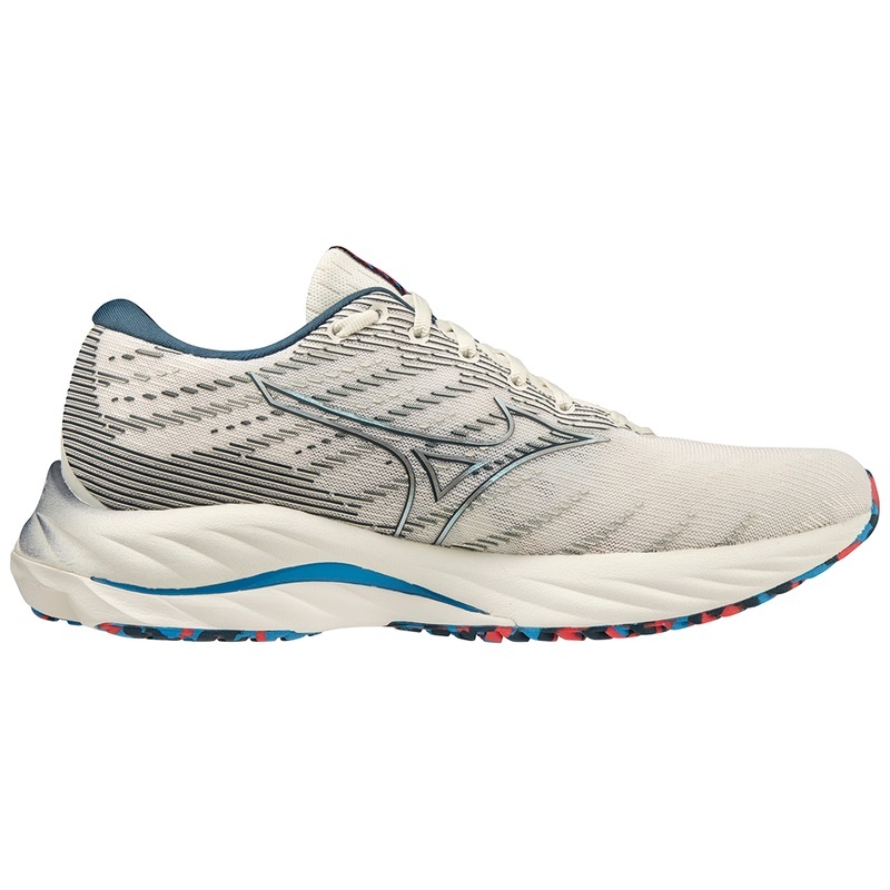 Mizuno Wave Rider 26 Løbesko Dame Sølv | Danmark M0531ZC