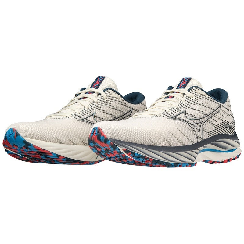 Mizuno Wave Rider 26 Løbesko Dame Sølv | Danmark M0531ZC