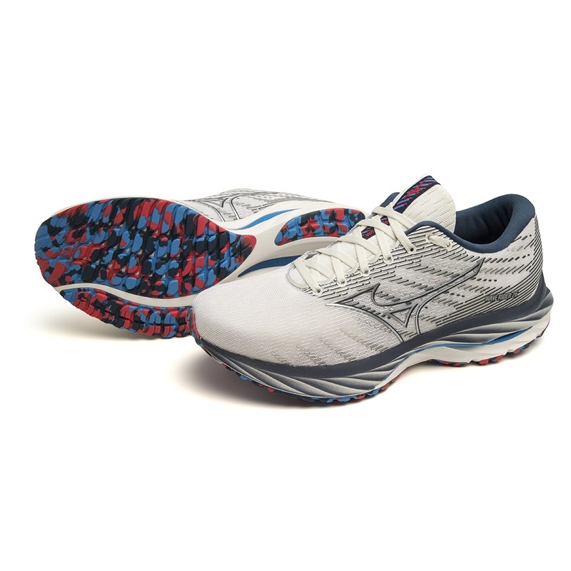 Mizuno Wave Rider 26 Løbesko Dame Sølv | Danmark M0531ZC