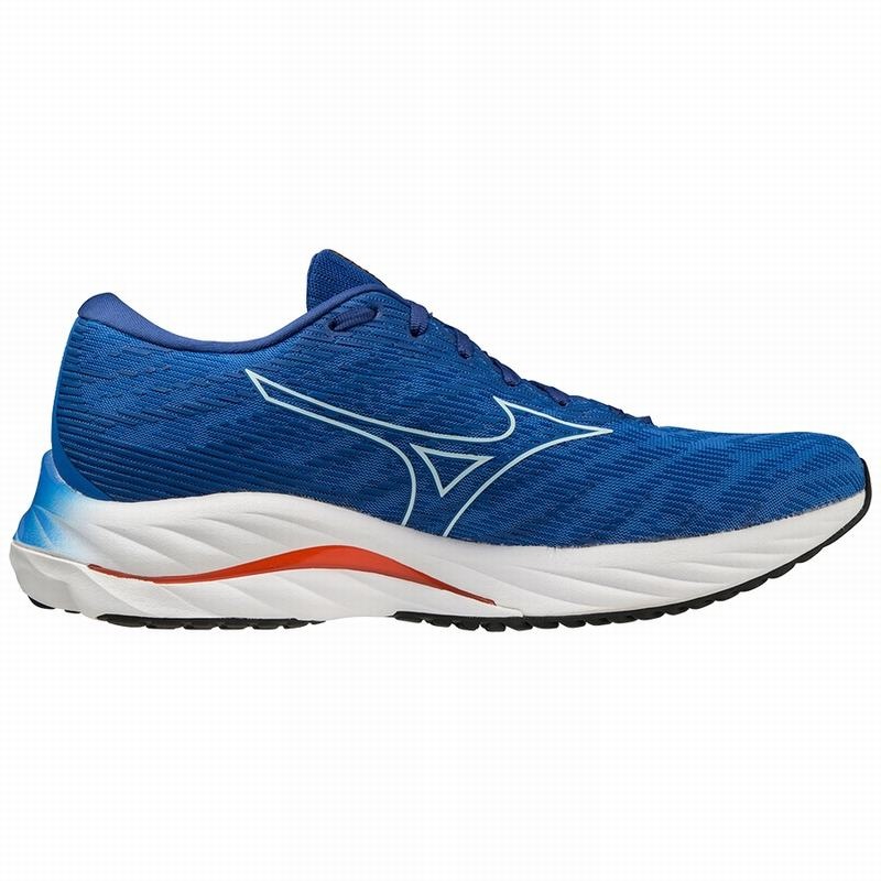 Mizuno Wave Rider 26 Løbesko Herre Blå | Danmark M0964BR