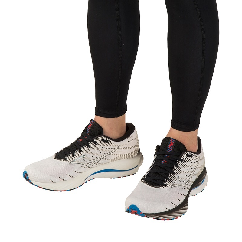 Mizuno Wave Rider 26 Løbesko Herre Hvide | Danmark M5924DX