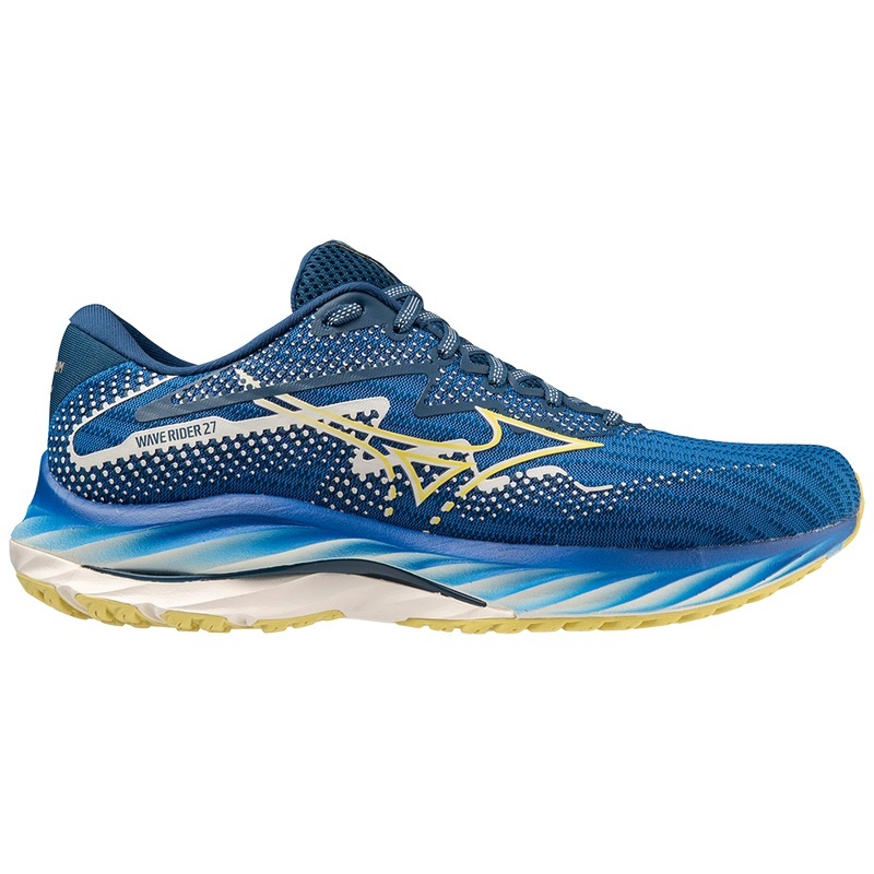 Mizuno Wave Rider 27 Amsterdam Løbesko Dame Mørkeblå | Danmark M8932LK