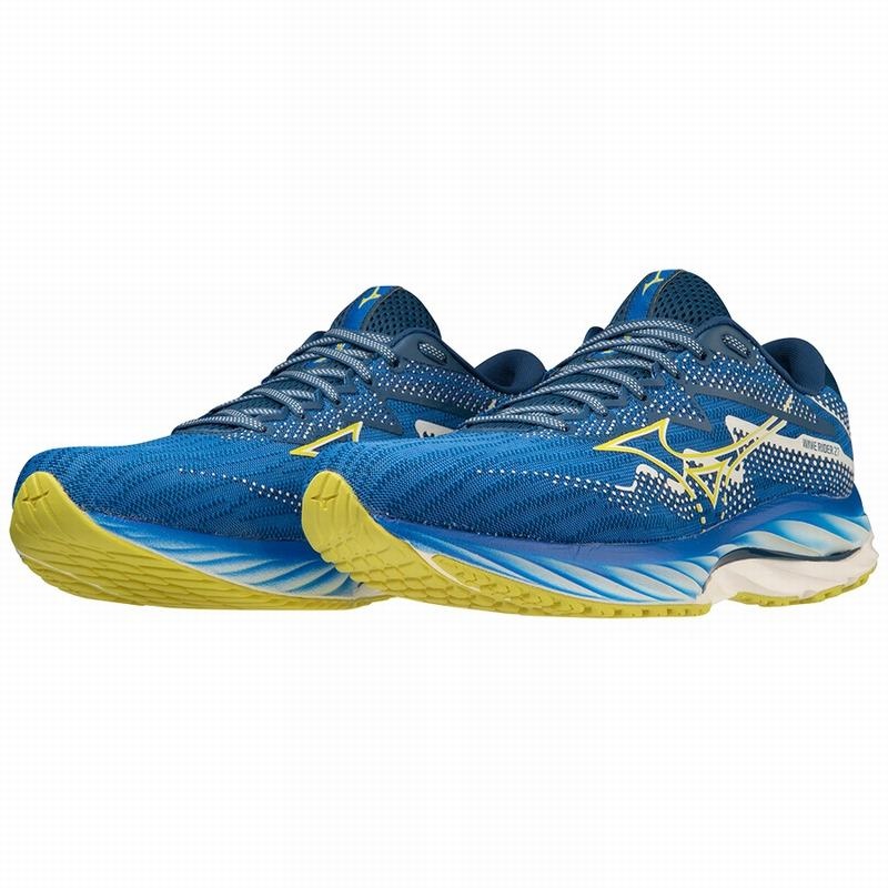 Mizuno Wave Rider 27 Amsterdam Løbesko Dame Mørkeblå | Danmark M8932LK