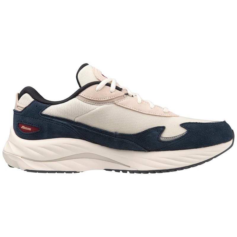 Mizuno Wave Rider Beta Sneakers Dame Hvide Brune Blå | Danmark M9657KZ