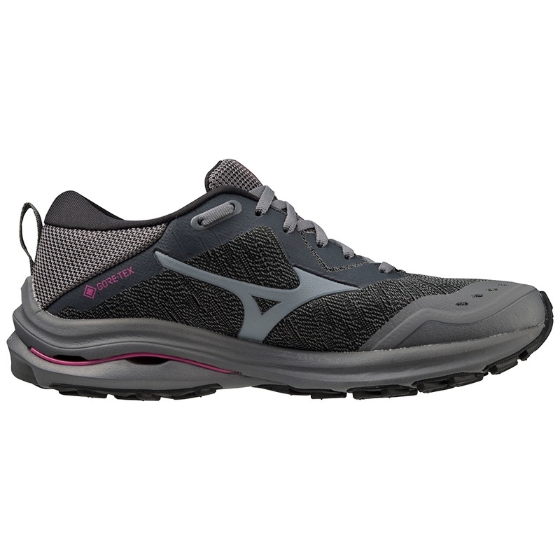 Mizuno Wave Rider GTX Trail Løbesko Dame Fuchsia | Danmark M0743VL