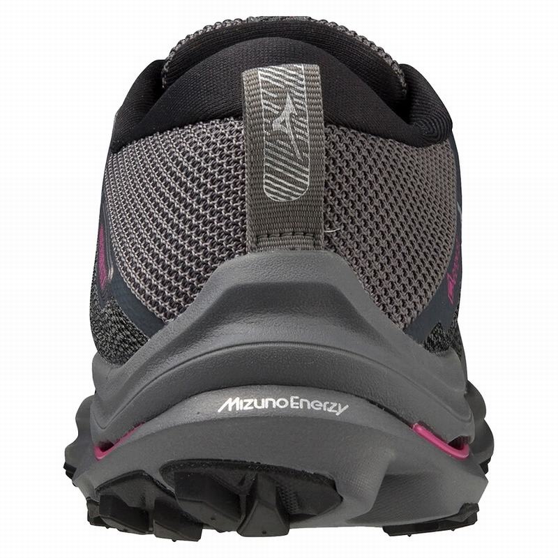 Mizuno Wave Rider GTX Trail Løbesko Dame Fuchsia | Danmark M0743VL