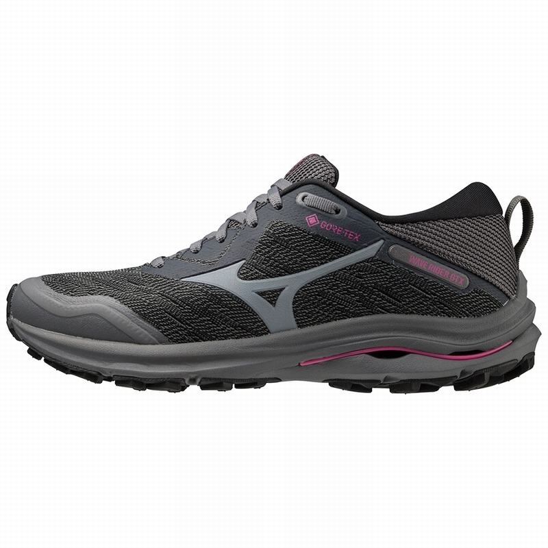 Mizuno Wave Rider GTX Trail Løbesko Dame Fuchsia | Danmark M0743VL