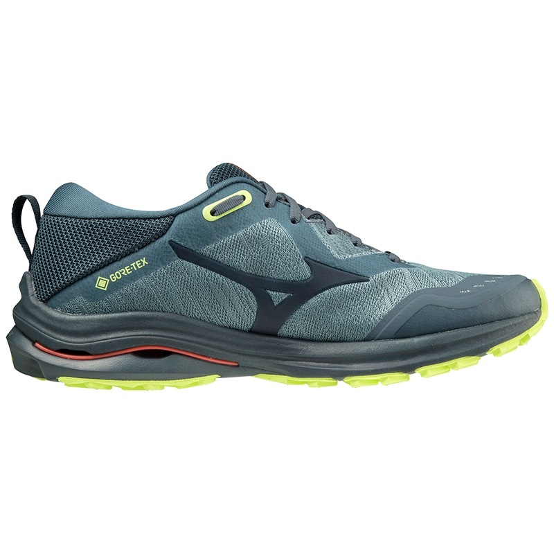 Mizuno Wave Rider GTX Trail Løbesko Herre Grøn | Danmark M0381QL