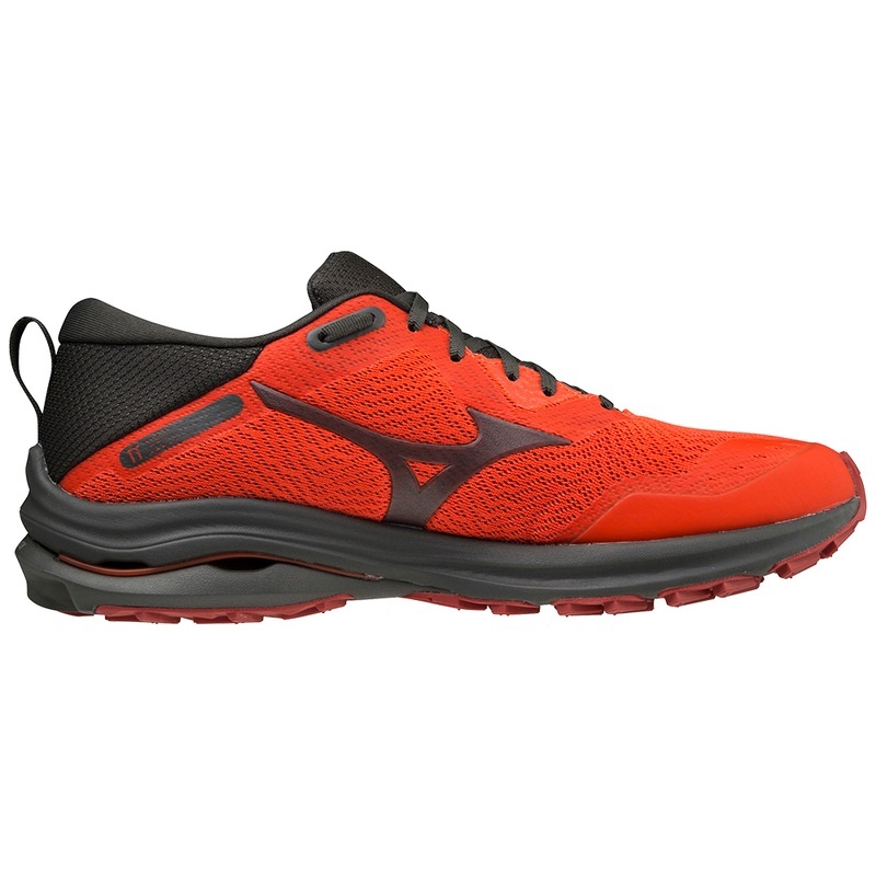 Mizuno Wave Rider TT Trail Løbesko Herre Orange Sort | Danmark M3149BF