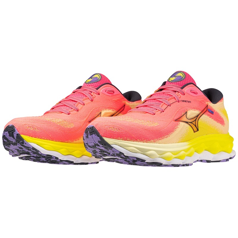 Mizuno Wave Sky 7 Løbesko Dame Blå | Danmark M8710SB