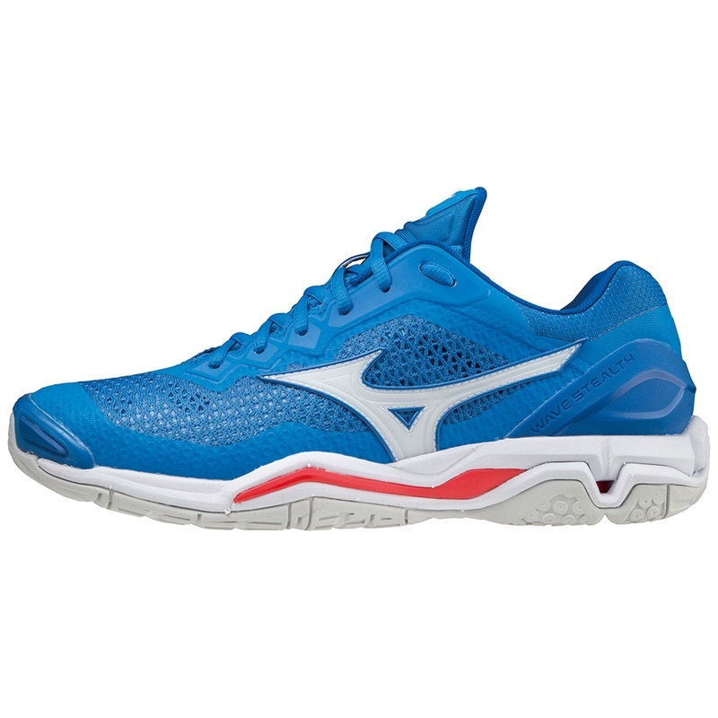 Mizuno Wave Stealth V Håndboldsko Dame Blå | Danmark M1042KG