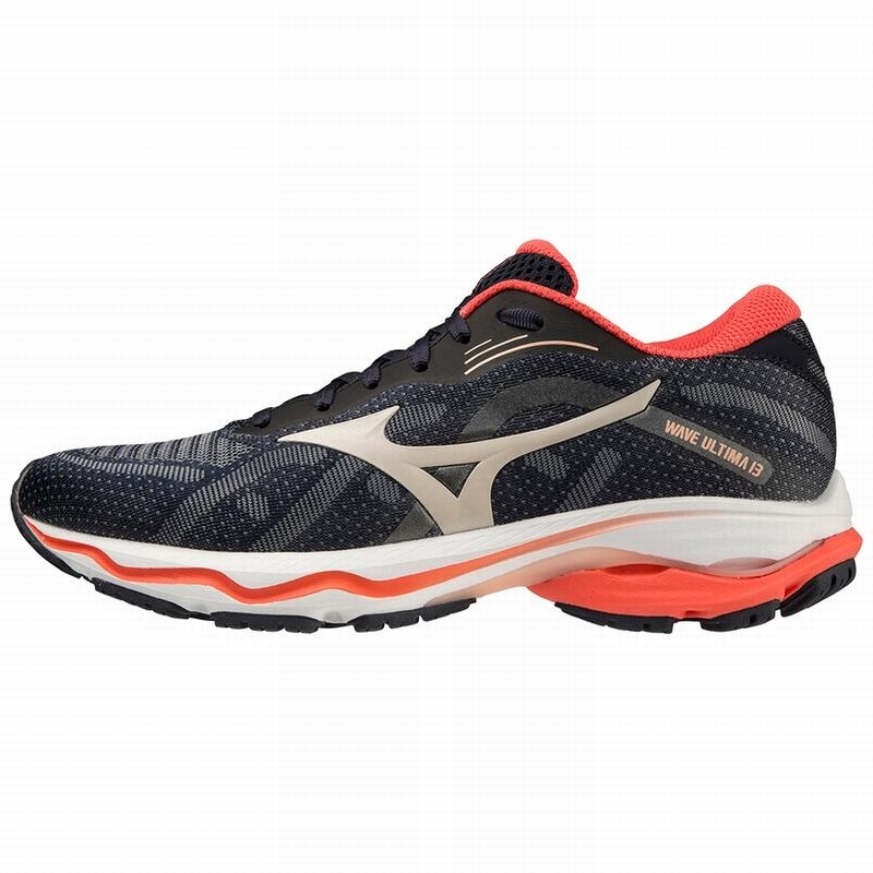 Mizuno Wave Ultima 13 Løbesko Dame Mørkeblå | Danmark M8062CV