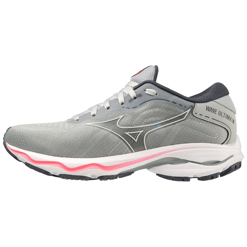 Mizuno Wave Ultima 14 Løbesko Dame Hvide Lyserød | Danmark M4358QI