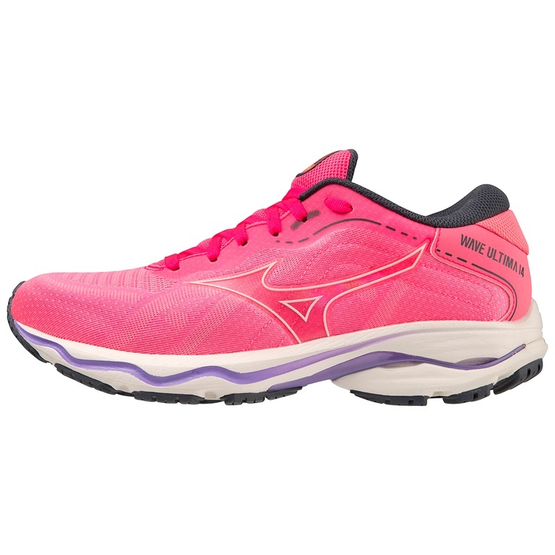 Mizuno Wave Ultima 14 Løbesko Dame Lyserød Hvide | Danmark M5738QI