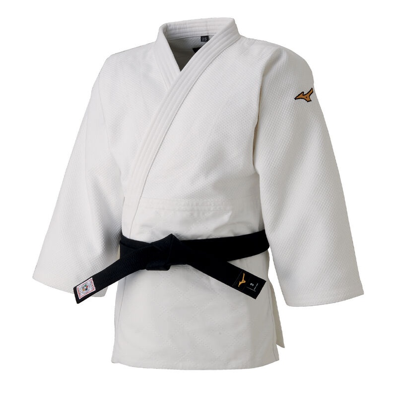 Mizuno Yusho Best IJF Jacket Ju-jitsu Gis Dame Hvide | Danmark M9068PW